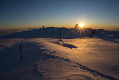 Excursión de todo el día a la montaña Vitosha en invierno con raq