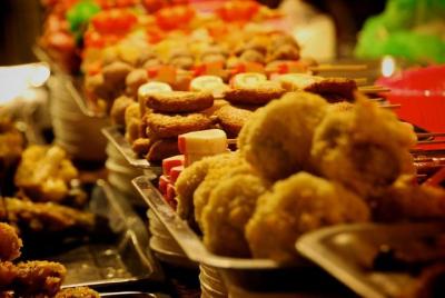 Medio día de aventura en la comida de Phnom Penh