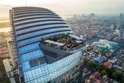 Phnom Penh desde arriba