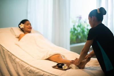 Masaje de reflexología podal