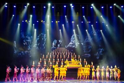 Sonrisa de Angkor Show con transferencia de ida y vuelta