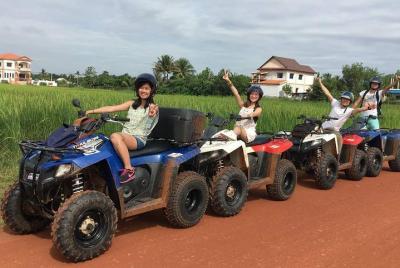 Siem Reap Quad Bike Countryside Sunset Tour por 1 hora en automóv