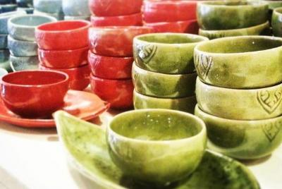 Clase de cerámica Angkorian en Siem Reap