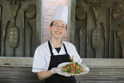 Clase de cocina culinaria jemer