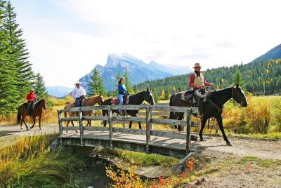 2 horas de aventura a caballo de Banff