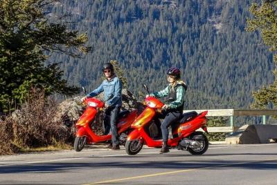 Scooter Rental in Banff (Gas Fee Included)