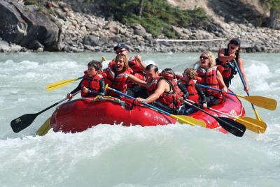 Athabasca Expressway Whitewater Rafting Jasper - Clase II