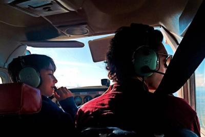 Lección introductoria de vuelo