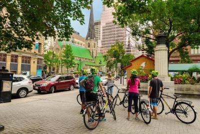 3 horas de recorrido en bicicleta por la ciudad de Montreal, con 