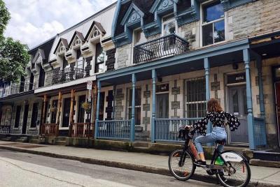 Tour privado en bicicleta para familias: donde viven los montreal