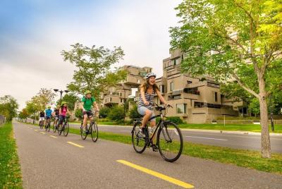 Excursión independiente de Montreal en bicicleta