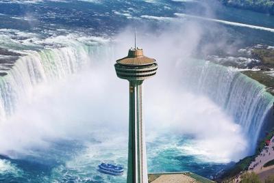 Entrada al mirador de la torre Skylon Entrada al mirador de la torre Skylon