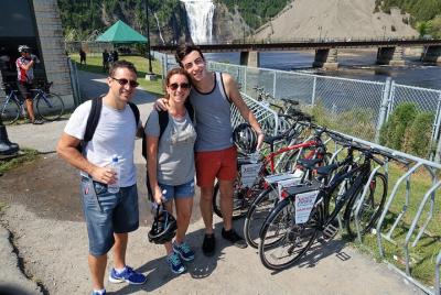 Excursión en bicicleta a las cataratas de Montmorency desde la ci