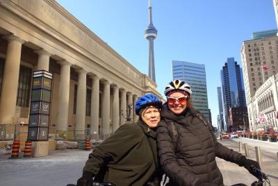 Tour en bicicleta por el centro de Toronto: edición de invierno