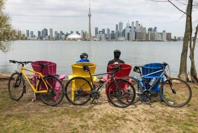 Tour guiado en bicicleta - Costa de Toronto, isla y destilería