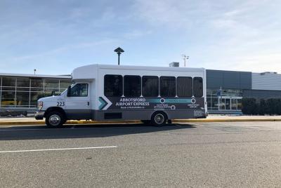 Burrard Skytrain (centro de Vancouver) a Abbotsford Airport Shutt