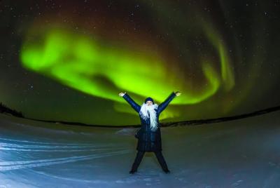 Recorrido por las luces del norte desde Yellowknife