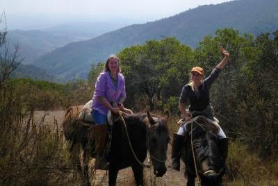 Paseo a caballo en la precordillera chilena desde Santiago