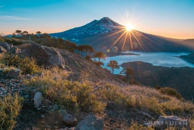 Trekking Parque Nacional Conguillio y amanecer en Batea Mahuida/2días  Trekking Parque Nacional Conguillio y amanecer en Batea Mahuida/2días