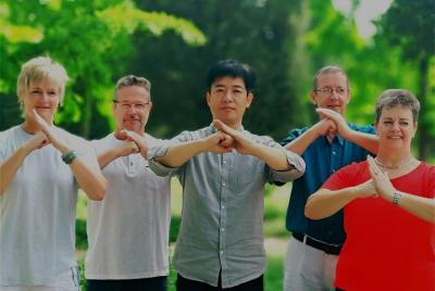 Clase privada de Tai Chi de Beijing