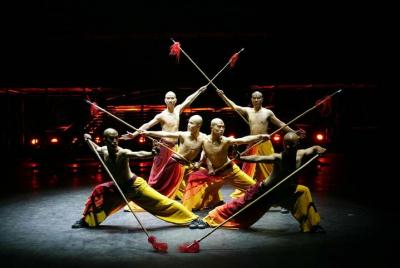 Beijing Kung Fu Show en la noche