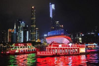 Excursión fascinante de 4 horas a la vida nocturna de Guangzhou
