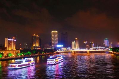 Tour por el crucero nocturno Guangzhou Pearl River
