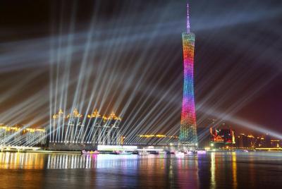 Desde Guangzhou: crucero nocturno por el río Pearl con cena buffe