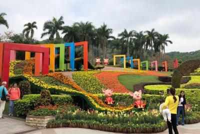 Tour privado de medio día al jardín Yuntai y la montaña Baiyun en