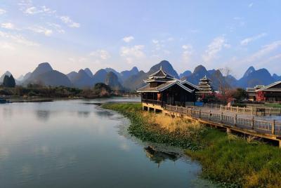 Excursión autoguiada de medio día a la colina Yangshuo Xianggong 