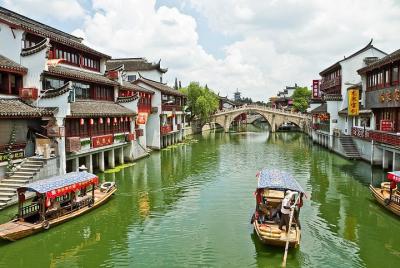 Tour privado de 4 horas por la antigua ciudad acuática de Qibao c Tour privado de 4 horas por la antigua ciudad acuática de Qibao c
