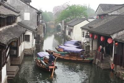 Excursión de 5 o 6 horas a Zhujiajiao Water Town desde Shanghái o