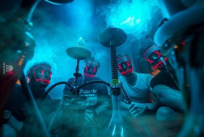 Juego de té y cachimba para 2 personas