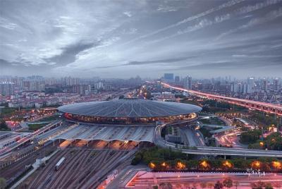 Traslado privado a la estación de trenes del sur de Shanghai desd