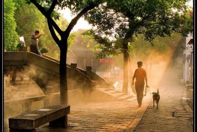Tour independiente de la montaña Tianping y la ciudad de Mudu Wat