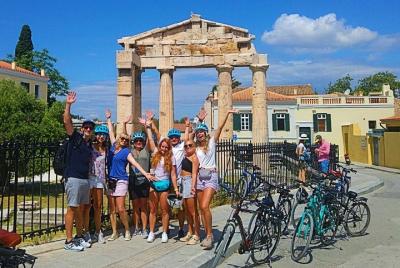 Mañana en bicicleta eléctrica en Atenas Mañana en bicicleta eléctrica en Atenas