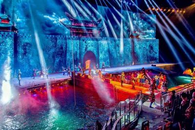 Xiamen Ancient Courtyard y el espectáculo 