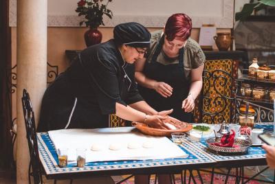 Clases de cocina marroquí en la medina de Marrakech