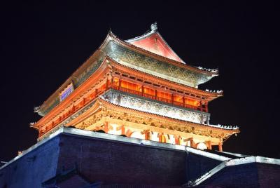 Recorrido turístico y gastronómico por el crepúsculo de Xi'an