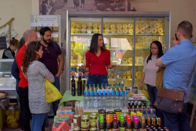 Tour de comida por la tarde en Atenas