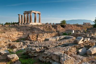 Corinto antiguo medio día desde Atenas Corinto antiguo medio día desde Atenas
