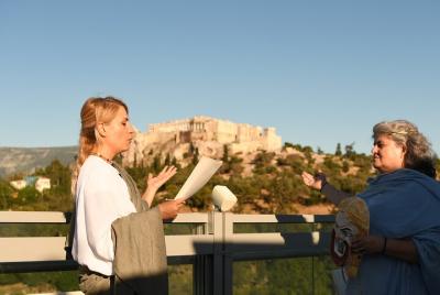 Taller de teatro vivencial griego antiguo, que incluye desayuno o