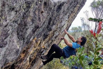 Experiencia privada de escalada y tirolesa de día completo en los