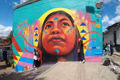 Recorrido a pie por La Candelaria de Bogotá