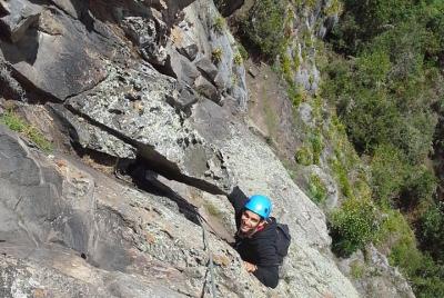 Escalada en roca medio día