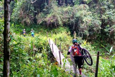 Ruta al cielo en bicicleta