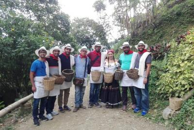 Tour de café de medio día y degustación de frutas.
