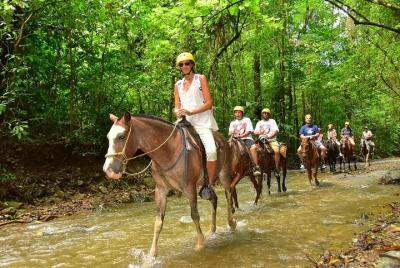 Aventura en las cataratas con paseo a caballo en Playa Jacó y Los