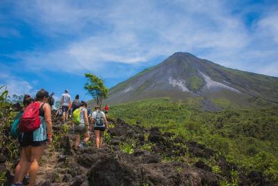 Excursión guiada de medio día al volcán Arenal con almuerzo