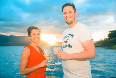 Crucero al atardecer Moonshine en el lago Arenal